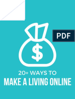 20 Ways To Make A Living Online