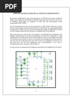Amplificador de Audio de 120 Watts