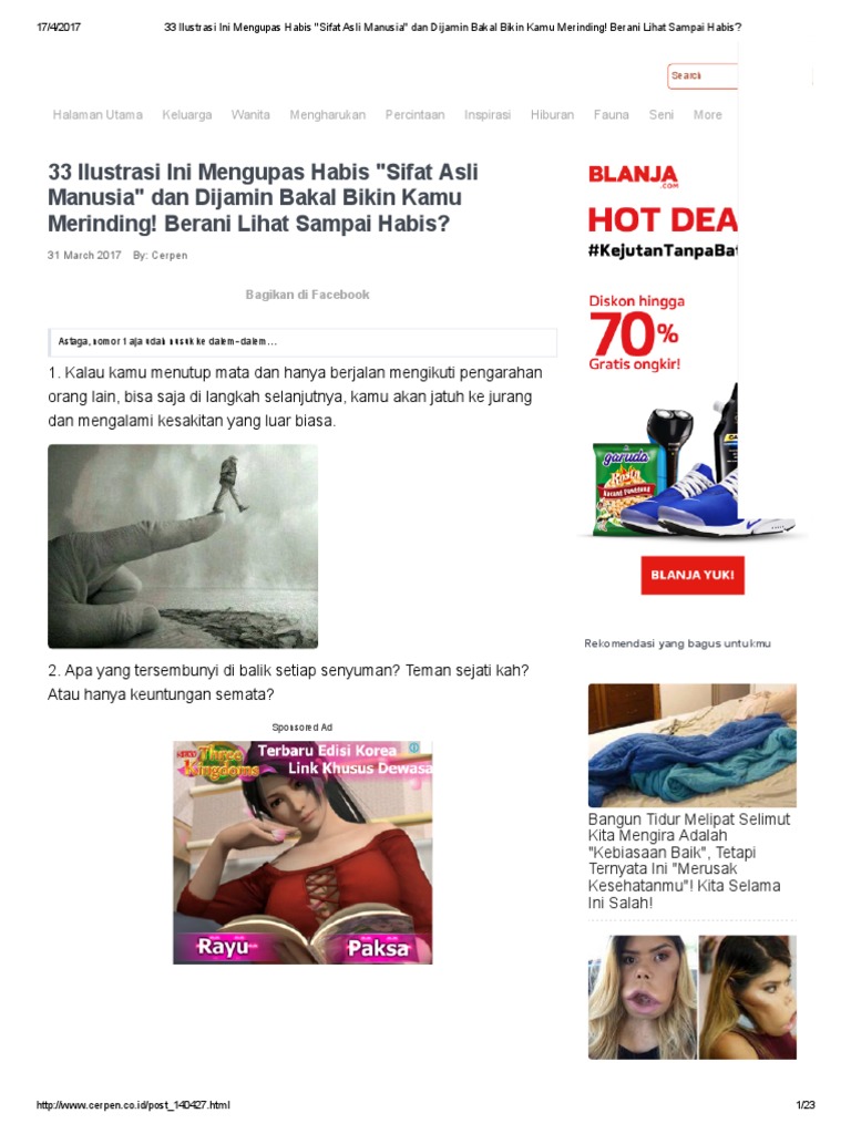 33 Ilustrasi Ini Mengupas Habis Sifat Asli Manusia Dan Dijamin 33 Ilustrasi Ini Mengupas Habis Sifat Asli Manusia Dan Dijamin