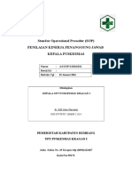 1.3.1.1 SOP Penilaian Kinerja Koordinator Dan Kepala Puskesmas