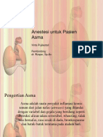 PPT Referat Anestesi Pada Pasien Asma