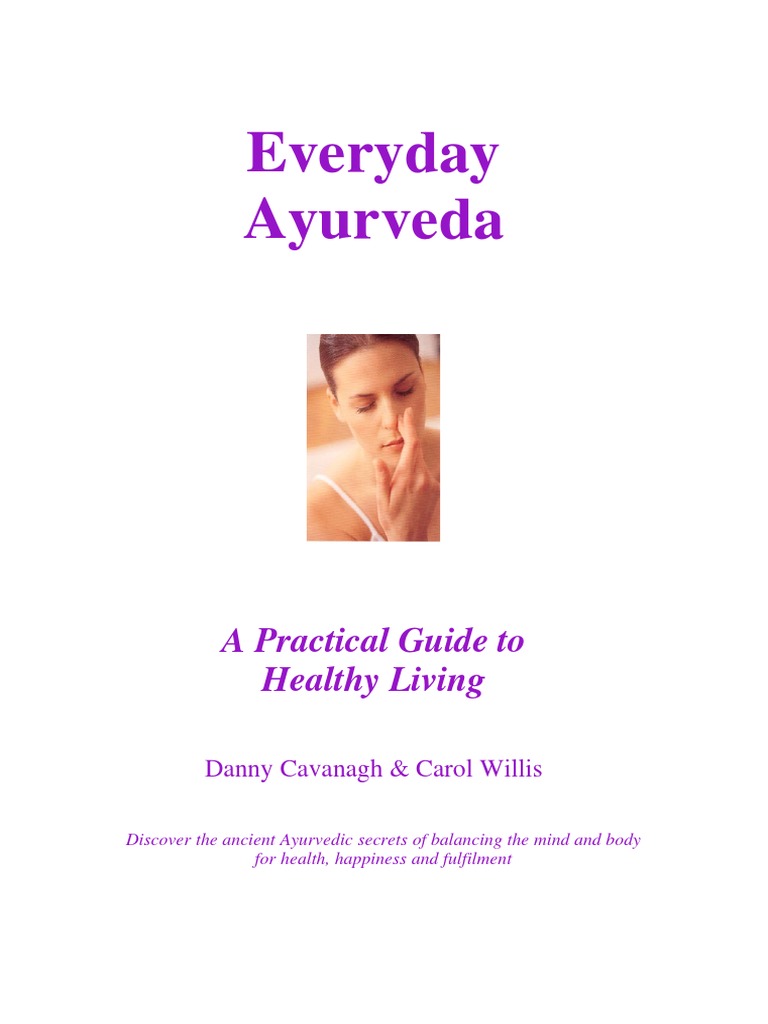 Everyday Ayurveda Book PDF PDF Ayurveda Massage