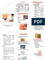 Leafleat Nutrisi Pada Pasien Kemoterapi