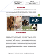 Nutrición y Alimentación Animal - Leccion 1