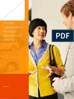 Microsoft Dynamics GP Capabilities Guide 2015 - US PDF