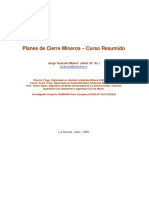 Planes de Cierre Mineros PDF
