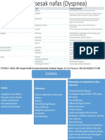 Etiologi Sesak Nafas (Dyspnea) - Alma