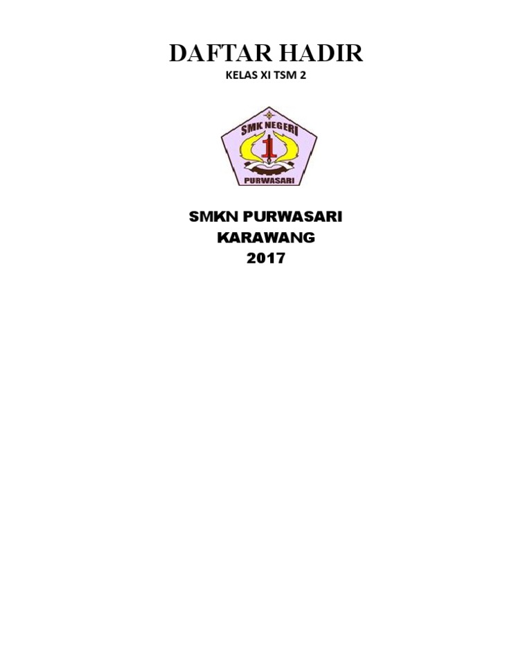 Sampul Absen Siswa | PDF