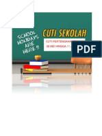 Cuti Sekolah