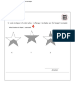 Fractions Decimals and Percentages