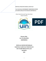 Contoh Proposal PKL Sistem Informasi