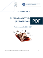 Brosura Admitere 2016-2017 PDF