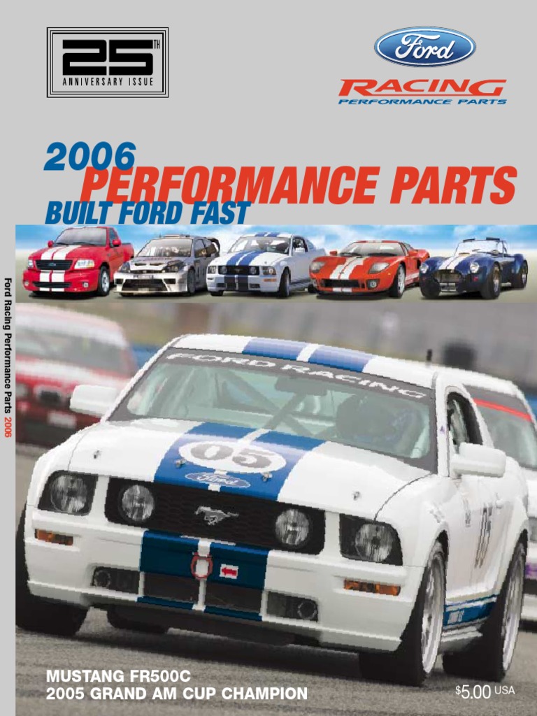 Ford Racing Catalog PDF Distributor Fuel Injection