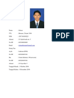 Biodata Bedah