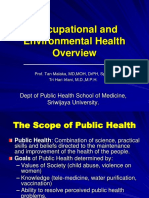 Occupational and Environmental Health: Dept of Public Health School of Medicine, Sriwijaya University