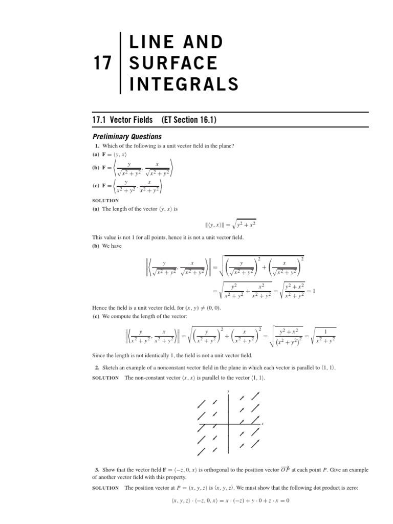 Ch17 LT Instructor Solution | PDF | Space | Algebra