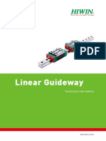 Hiwin Linear Guideway Catalog - G99TE13-0809 PDF