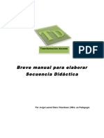 Breve Manual para Secuencias Didacticas PDF