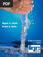Água é Vida Tratea Bem-sulfato de Aluminio Quelan