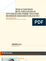 Preskas Hemiparese Sinistra, Parese N. VII & N.IX, Shoulder Hand Syndrome, Serta DMtipe 2 PDF