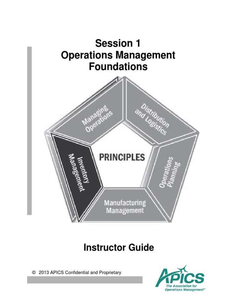 Operations Management Foundations | PDF | Operations Management ...