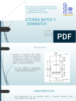 Reactor Batch y Semibatch