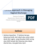 Clinical Approach in Managing Vaginal Discharge