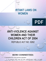 Laws On Women - DCT