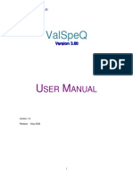 Valspeq 3.80 User Manual English