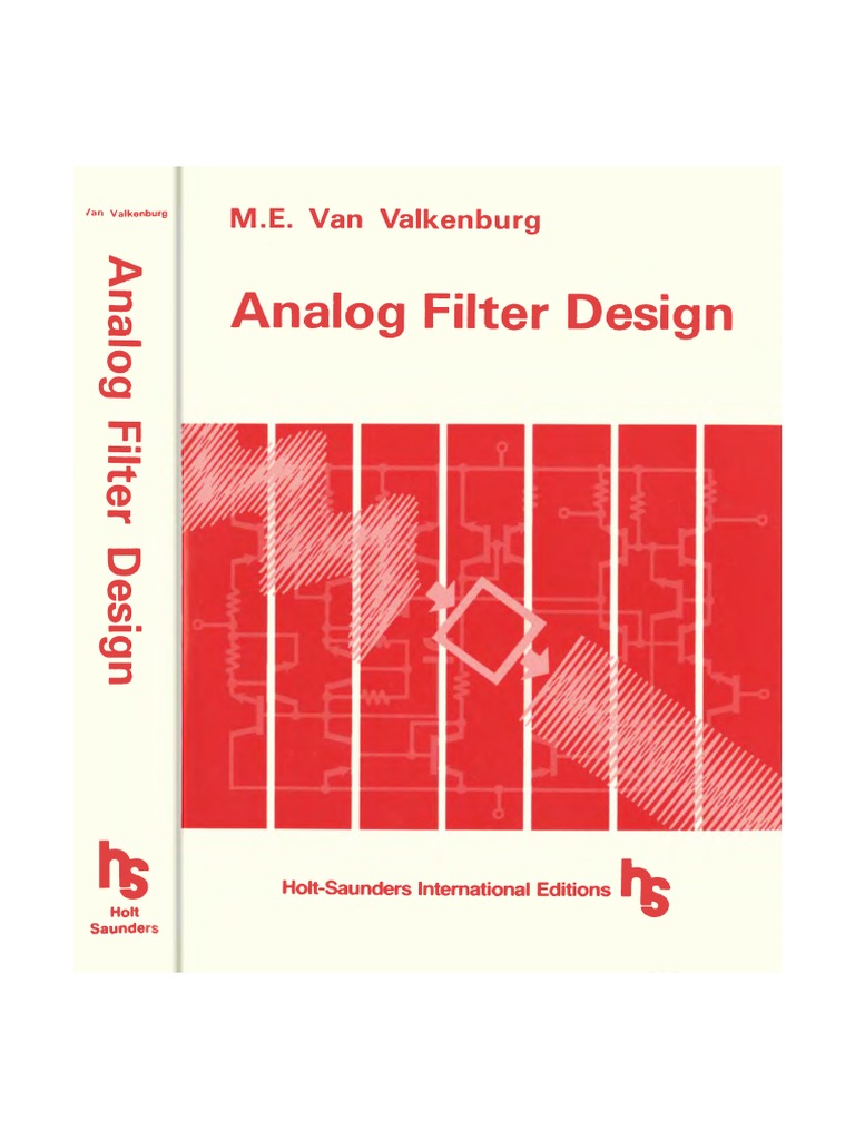 Analog Filter Design Van Valkenburg PDF PDF