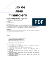 Modulo de Analisis Financiero