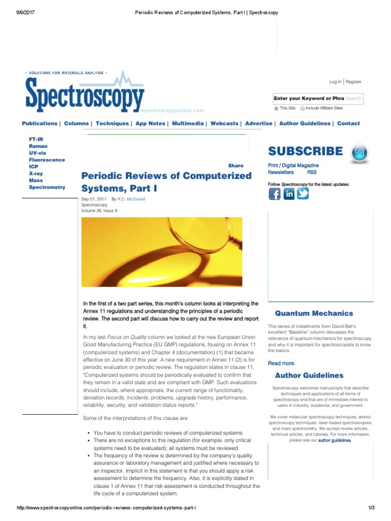 Review of Computer Systems | PDF | Verification And Validation ...
