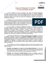 Congreso Pedagógico Circuito Educación