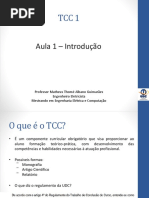 Aula 1 - Introdução TCC 1