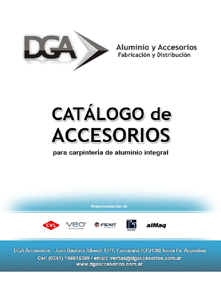 DGA Catalogo Accesorios PDF | PDF | Bloqueo (dispositivo de seguridad ...