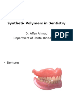 Synthetic Polymers DR Affan