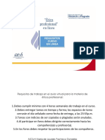 Requisitos Curso en Línea