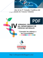 IV Jornadas de Ciencia