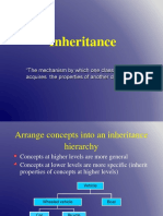 Inheritance: "The Mechanism by Which One Class Acquires The Properties of Another Class"