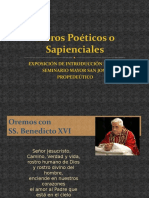 Libros Poeticos - Sapienciales