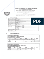 Silabo de Contabilidad de Costos Pesqueros