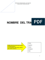 Formato de Trabajos - IPHK - 2017