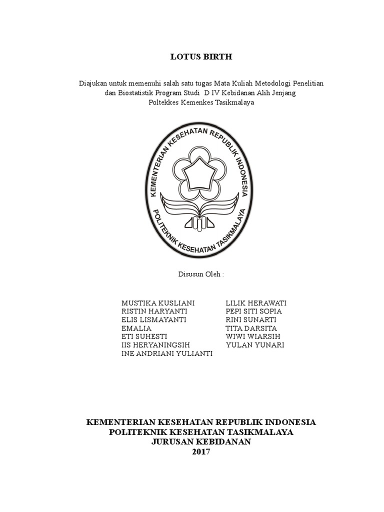 Kelompok 1 Lotus Birth