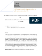 O Terminal Marítimo de Passageiros: Análise de Projeto Na Área de Proteção Patrimonial de Natal-RN.