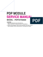 9619 LG PDP42V6xxxx Modulo Panel Plasma Manual de Servicio
