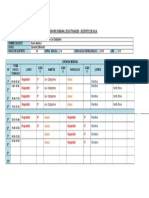 Horario de Clases