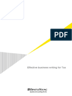 Ey Effective Tax Writing