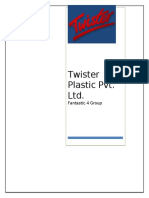 Project Report On PVC Pipes PDF