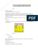 Memoria de Calculo de Instalciones Sanitarias