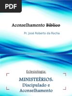 13 - Discipulado e Aconselhamento